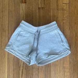 Lululemon Grey Lounge Shorts - size 2